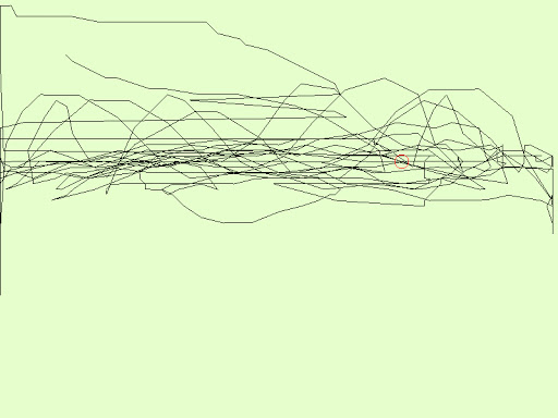 screen capture of a pen-trail screen capture of a pen-trail